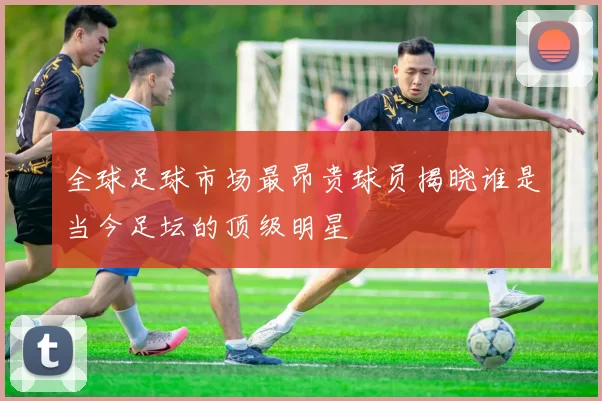 全球足球市场最昂贵球员揭晓谁是当今足坛的顶级明星