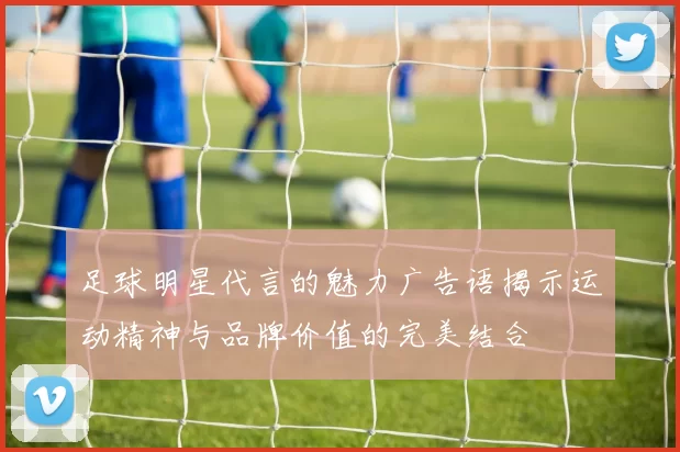 足球明星代言的魅力广告语揭示运动精神与品牌价值的完美结合