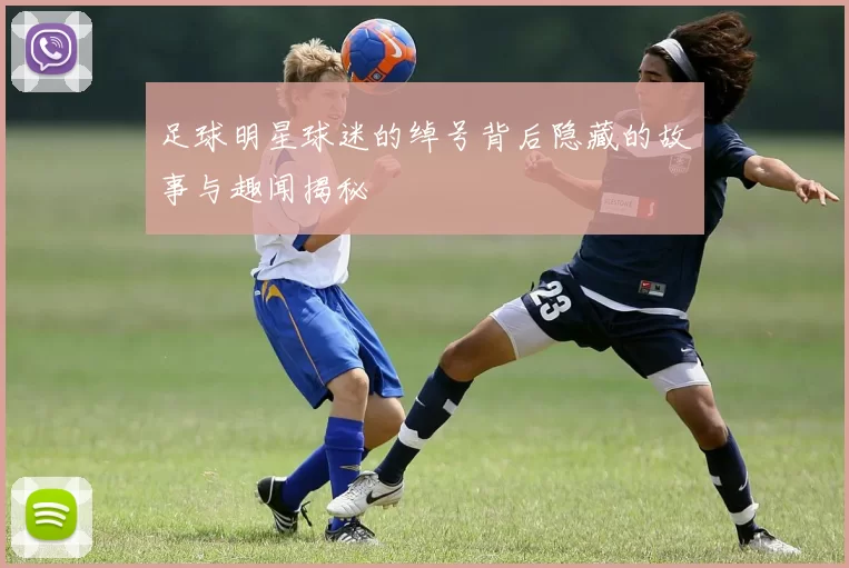 足球明星球迷的绰号背后隐藏的故事与趣闻揭秘